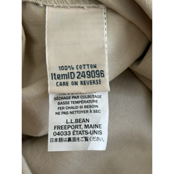 Eddie Bauer Women's Sunwashed Canvas Crop Pull-On Pants Costal Tan Pockets Sz 3X - Picture 10 of 15